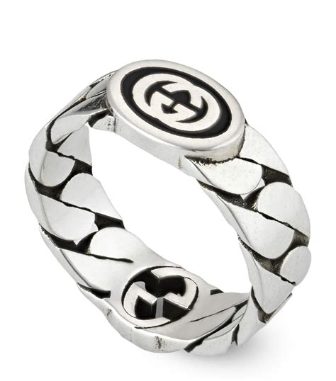 gucci silver grande knot ring|Gucci Silver Rings .